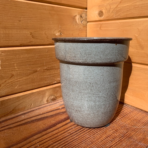 Other - Gray Ceramic Plant Pot
